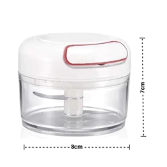 Mini processador e triturador de alimentos Manual