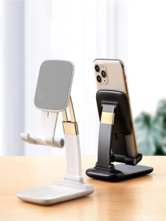 Suporte Para Celular Portátil de Mesa Articulado Ajustável - appeshopp.com.br