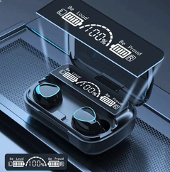 Fones de Ouvido Sem Fio 2500mah com Case de Carregamento Bluetooth Compatível Estéreo. - comprar online