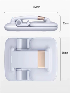 Suporte Para Celular Portátil de Mesa Articulado Ajustável - appeshopp.com.br
