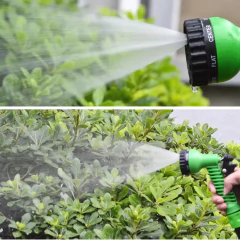 Mangueira de jardim expansível, com 7 padrões para limpeza. na internet
