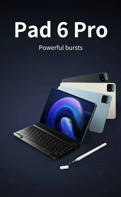 Tablet Mi Pad 6 Pro: Experiência Elevada com Snapdragon 888, Tela 4K e 16GB + 1TB - Estilo e Desempenho Extraordinários" - comprar online