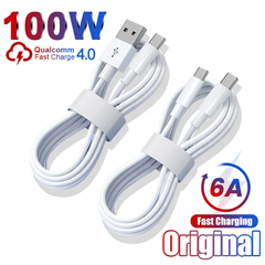 Cabo de Carregamento Rápido USB e Tipo C, Acessórios para Carregador, Original na internet