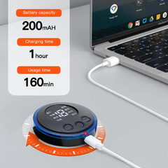 Massageador De Pescoço De Pulso Elétrico, Estimulador Muscular, Alívio De Dor, Portátil. - appeshopp.com.br