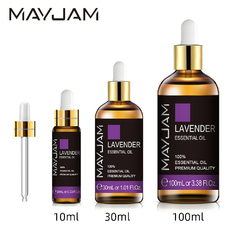 Óleos Essenciais de Aromaterapia MAYJAM para Difusores e Umidificadores - Lavanda e outros!