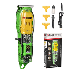 Kit Máquina de Cortar Cabelo WMARK Profissional, Barbeador Elétrico.