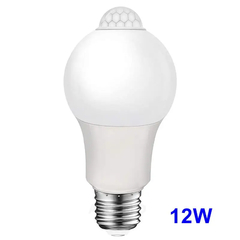 Sensor de Movimento com Lâmpada LED e27 Segurança Luz Universal Noturna 5-7-9-12-15-18w - comprar online