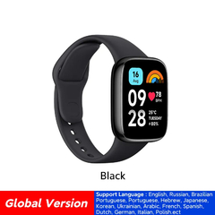 Redmi Watch 3 Smartwatch - Desempenho Global, Display LCD de 1,83", Bluetooth, Chamada Telefônica, Bateria de 12 Dias - loja online