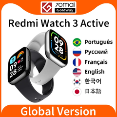 Redmi Watch 3 Smartwatch - Desempenho Global, Display LCD de 1,83", Bluetooth, Chamada Telefônica, Bateria de 12 Dias - comprar online