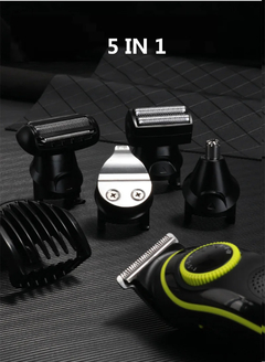 Aparador de cabelo elétrico Kemei masculino, aparador multifuncional. - appeshopp.com.br