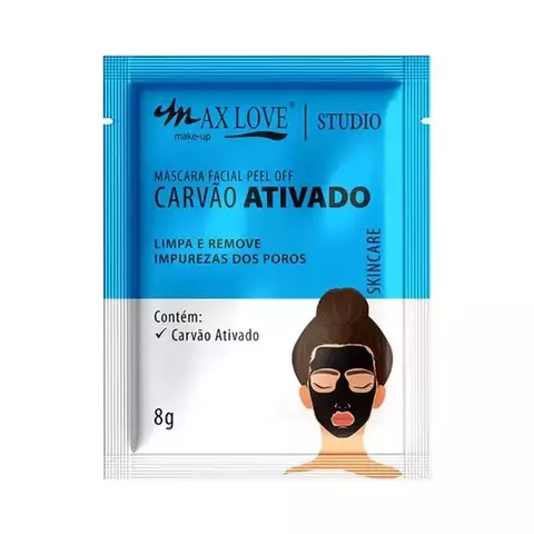 Máscara Facial Peel Of Carvão Ativado - Max Love
