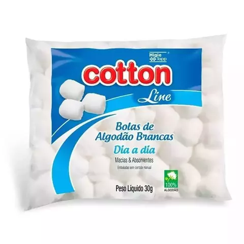 Bolas de Algodão brancas - Cotton