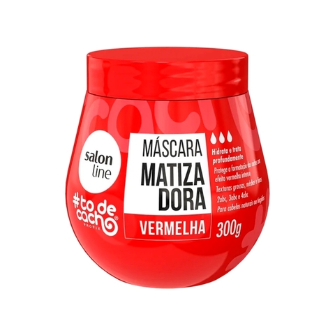 Máscara Matizadora Vermelha - Salon Line