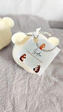 Souvenir vela de molde Budi osito MINI - comprar online