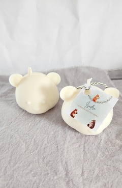 Souvenir vela de molde Budi osito MINI
