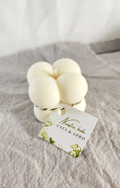 Souvenir vela de molde mini MALU bubble