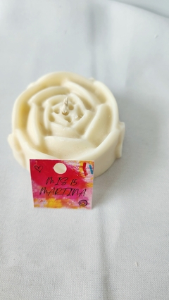 Souvenir vela de molde MUNA roseta - MA hand made