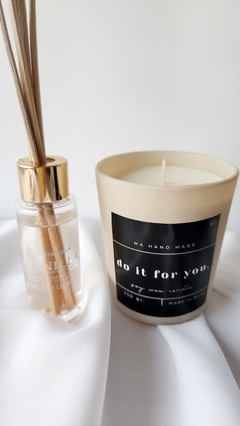 Vela de soja Moments collection DO IT beige