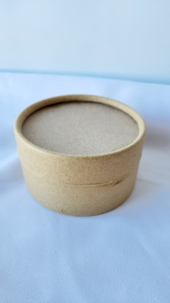 Caja tambor kraft 9*8 cm - comprar online