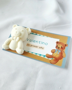 Souvenir jabón OSO BEAR CON PACKAGING tarjeton