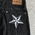 Calça Jeans Corteiz C-Star Denim BLACK na internet
