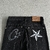 Calça Jeans Corteiz C-Star Denim BLACK