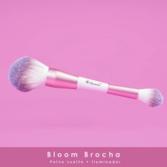 Bloom Brocha Polvo suelto+Iluminador bloomshell - comprar en línea
