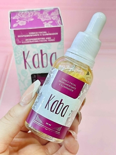 tonico facial despigmentante e iluminador kaba