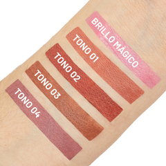 Brillo Magico Doble Con Labial 24k Trendy Ref BMP1426 - comprar en línea
