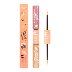 Delineador Doble Funny Glitter Ref DFG1650