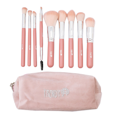KIT BROCHA TRENDY X 9 VELVET REF KT-9