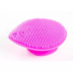 Cepillo Facial Manual Silicona purpure