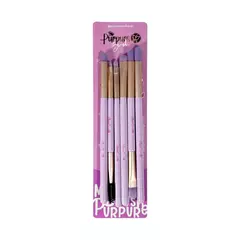 Set de Brochas x6 Ojos Purpure