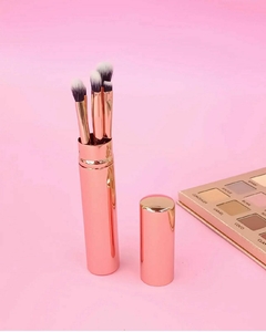 KIT BROCHA OJOS METALICA ORO ROSA REF KG5 en internet