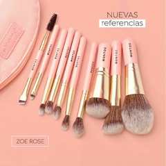 KIT VIAJERO X10 BROCHAS ZOE ROSE montoc - comprar en línea