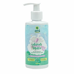 Sabonete Liquido e Shampoo Infantil Relaxante com Óleos Essenciais de Lavanda e Laranja Doce - Verdi Natural