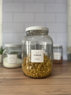 Frasco Gigante Tapa Blanca - comprar online
