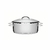Caçarola Tramontina Solar Aço Inox Fundo Triplo 24 cm 4,7 L - comprar online