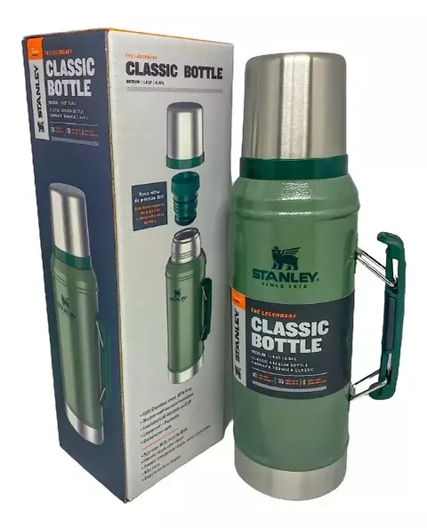GARRAFA TERM STANLEY CLASSIC GREEN 946ml