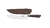 Faca Tramontina para Carne 8" em Aço Inox e Cabo Castanho Polywood