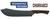 Faca para Carne Tramontina Churrasco Black com Lâmina de Aço Inox Escurecido e Cabo de Madeira 10" - comprar online