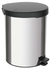 Lixeira com Pedal New Tramontina em aço inox com Acabamento Polido 12 L