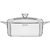 Caçarola Tramontina Grano Quadrada Corpo Triplo Inox 4L