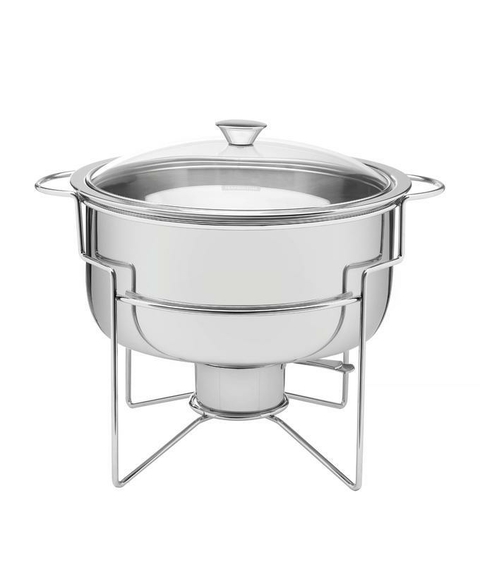Rechaud Banho-maria Tramontina em Aço Inox 7 L com Fogareiro
