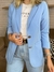 Blazer Alfaiataria - Azul Bebe - comprar online