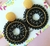 ARETES NEGROS