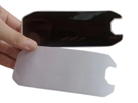 Película de Painel Transparente e Escurecida