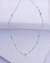 L1319 Choker Prata Bolinhas