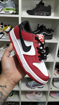 jordan low rojas con blanco