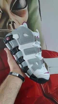 up tempo blanca zuela negra air gris pipa violeta - comprar online